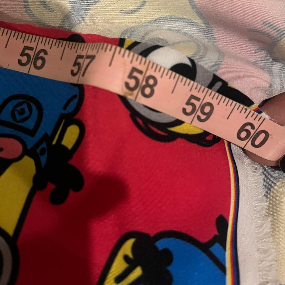 Minions upcycled 100 poly fabric 36x60 - Picture 3 of 6